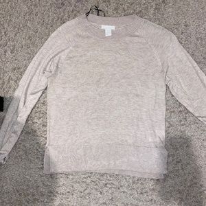 Beige colored long sleeve